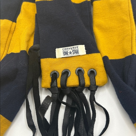 Converse Navy/Yellow Neck Scarf - Picture 2 of 4